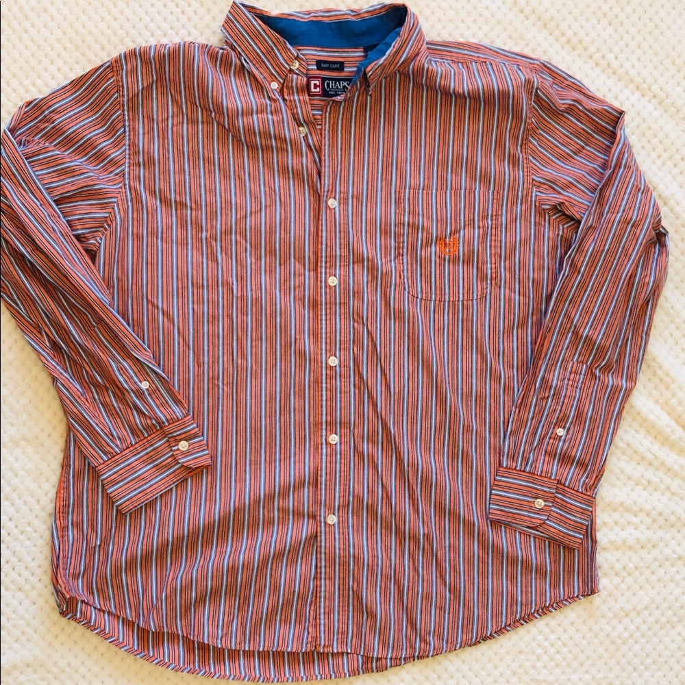 Chaps easy care button down shirt